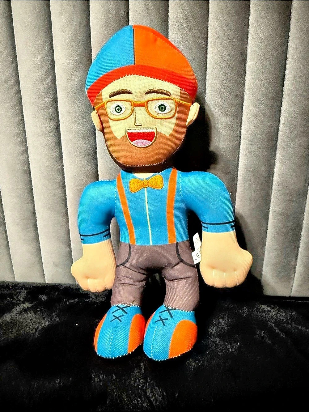 Blippi Plush Doll Blue & Orange